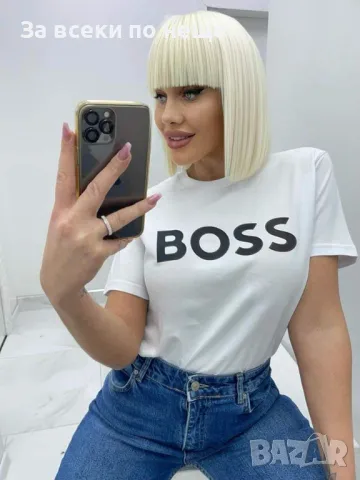 Дамска тениска Burberry👚Prada👚McQeeen👚Hugo Boss👚 Код A1, снимка 7 - Тениски - 47369786