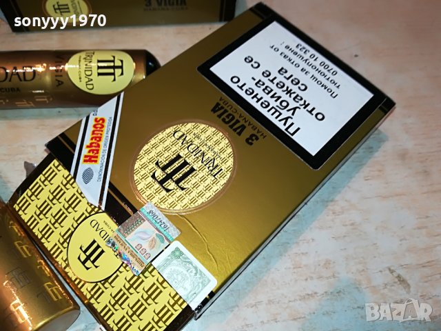 habanos-trinidad-лот празни кутии и тубоси 2705221110, снимка 6 - Колекции - 36890434
