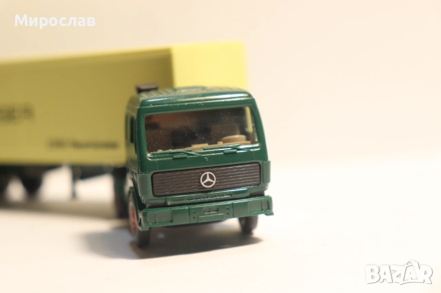 WIKING H0 1/87 MERCEDES РЕМАРКЕ КОЛИЧКА КАМИОН МОДЕЛ, снимка 2 - Колекции - 52501781