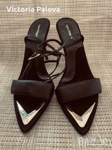 Скъпи дизайнерски сандали LAURA BIAGIOTTI оригинал, снимка 11 - Сандали - 37311384