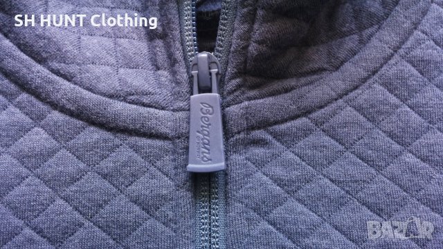 Bergans of NORWAY Middagstind Lady Jacket 100% Merino Wool размер L дамска горница - 330, снимка 7 - Жилетки - 40670312