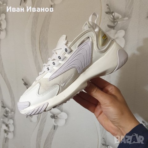 маратонки Nike Zoom 2K White Silver 2021 номер 37,5-38 , снимка 9 - Маратонки - 40854968