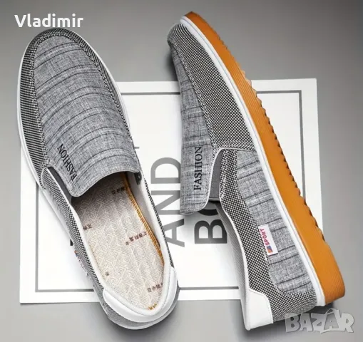 Мъжки обувки без връзки 