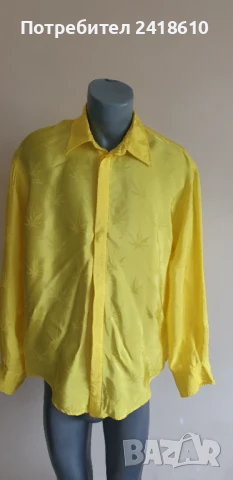 MSGM Milano Italy Print Mens Size 41 / 16 - L ОРИГИНАЛ! НОВО! Мъжка Риза!, снимка 9 - Ризи - 50577936