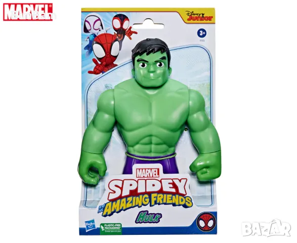 Оригинална фигура Spidey Amazing Friends - Hulk / Marvel