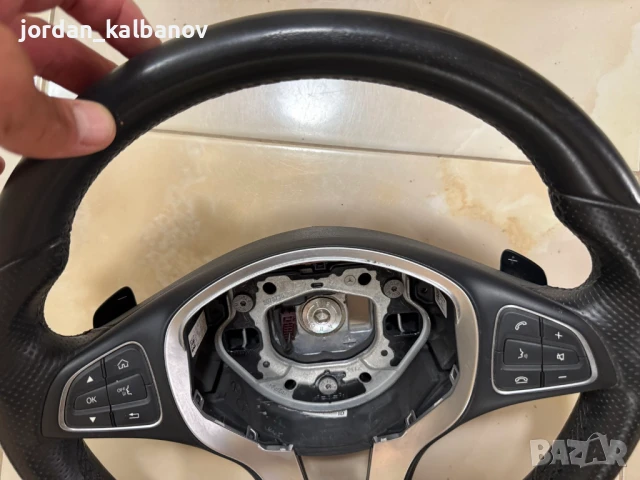 Комплект оригинален волан+айрбег F1 Mercedes C-CLASS (W205) Мерцедес само за 600лв. , снимка 4 - Части - 51069819