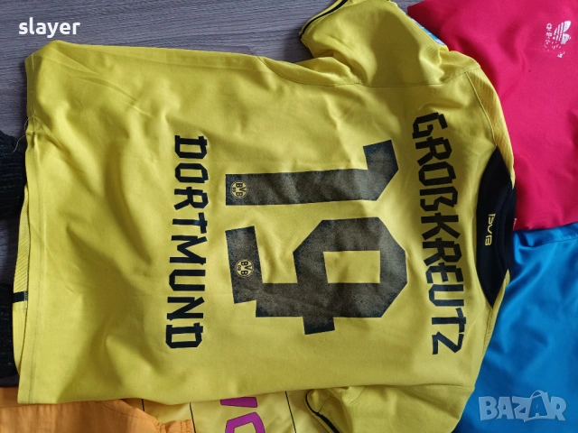 Лот футболни фланелки Левски,Borusia,България, снимка 4 - Футбол - 53305563