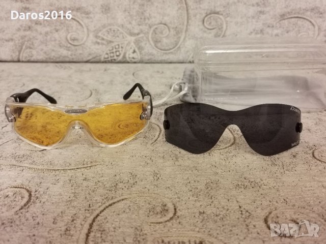 Спортни очила Alpina, две плаки, чупещи се дръжки , снимка 2 - Слънчеви и диоптрични очила - 39440890