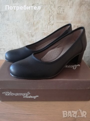 Черни нови дамски обувки  №41, снимка 3 - Дамски елегантни обувки - 38510643