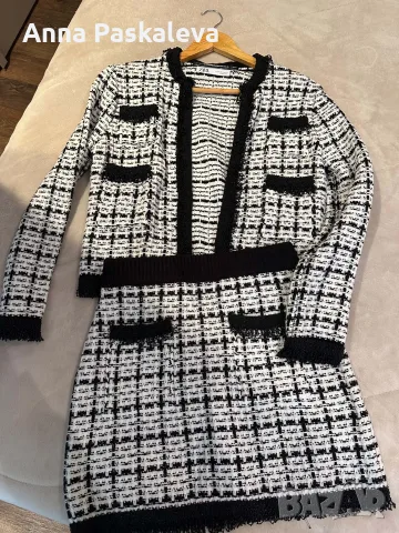 Комплект сако и пола Zara, снимка 3 - Комплекти - 56257425