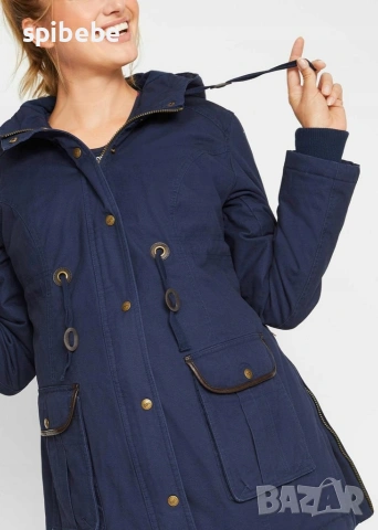 Ново зимно яке за бременни и бебеносене размер Bonprix XL 44, снимка 3 - Якета - 53119800