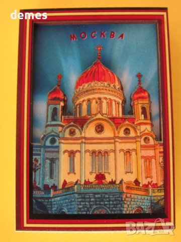 Колекционерски кибрит-3D магнит от Москва, Русия, снимка 3 - Колекции - 42565699