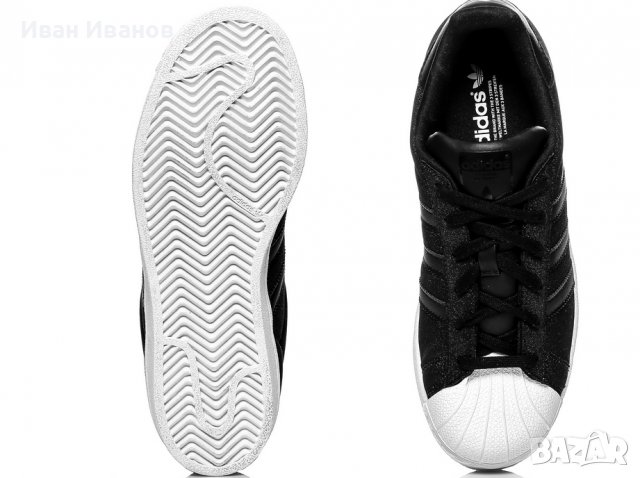 кецове / маратонки  ADIDAS ORIGINALS  SUPERSTAR  номер 39-39,5, снимка 4 - Маратонки - 40075280