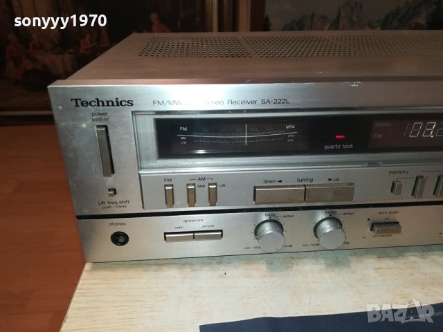 TECHNICS-RECEIVER MADE IN JAPAN 0509231816L2EK, снимка 5 - Ресийвъри, усилватели, смесителни пултове - 42091504