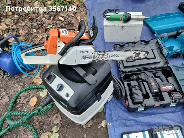 Бензинова резачка Stihl 026, снимка 5 - Градинска техника - 52930958