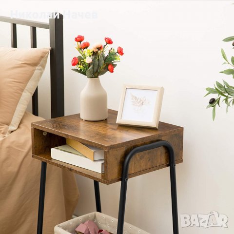 Мултифункционално шкафче / помощна масичка BF75BZ01, снимка 2 - Шкафове - 36651944