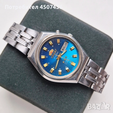 ORIENT напълно автоматичен механичен часовник, ден от седмицата, дата , снимка 9 - Мъжки - 52458803