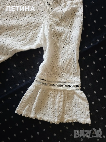 дантела дамска блуза , снимка 5 - Ризи - 54365054