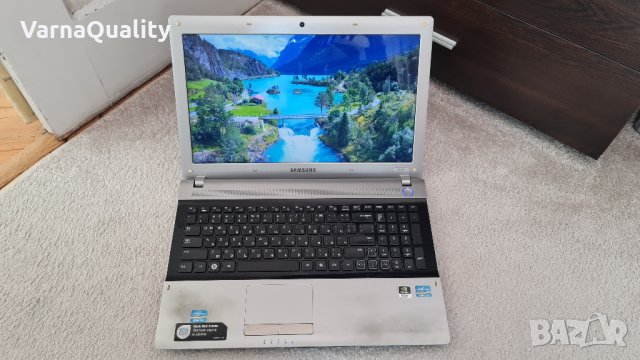 Бюджетен и бърз лаптоп с голям екран - Samsung RV518, i3, 4GB RAM, 160GB диск, снимка 5 - Лаптопи за дома - 44497860