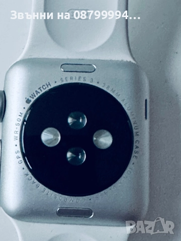 Часовник Apple watch 3 series Епъл уотч 38 мм 8 GBЗаключен с iCloud За Части , снимка 5 - Смарт часовници - 51515008