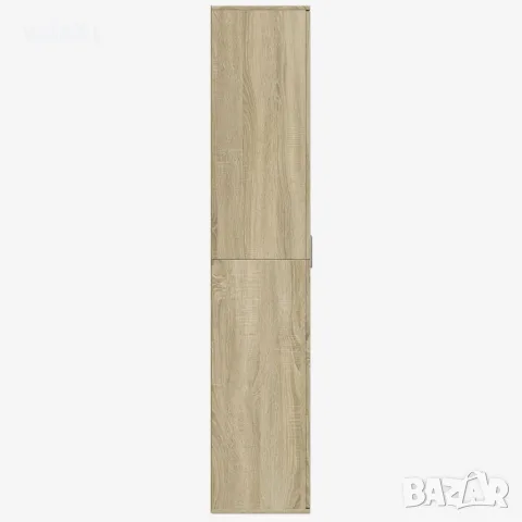 vidaXL Висок шкаф, сонома дъб, 80x35x180 см, инженерно дърво, снимка 4 - Шкафове - 56146799