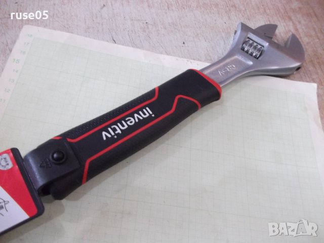 Ключ "INVENTIV" раздвижен 300 мм нов, снимка 8 - Ключове - 40219642