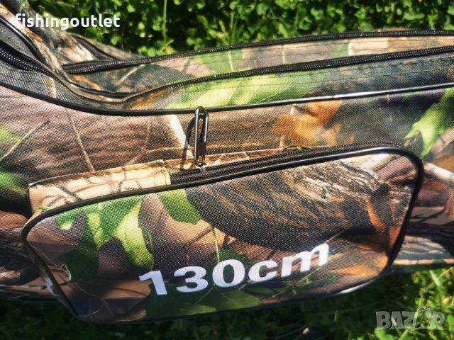  Калъф троен за 6 въдици с макари 100 ,130 , 150 и 160 см , снимка 8 - Такъми - 30887215