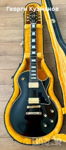 2023 Gibson Custom Shop Les Paul Custom 1957 Reissue, снимка 2 - Китари - 56081296
