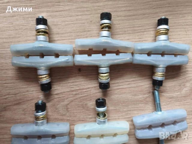 6 чифта за 10лв Калодки / накладки гумички за V-brake или U brake спирачки колело велосипед, снимка 4 - Части за велосипеди - 51923348