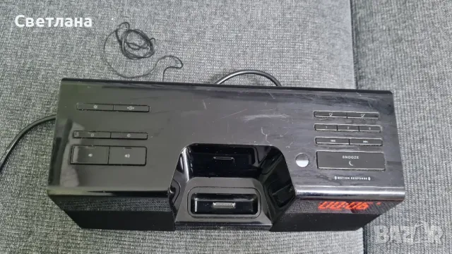 Logitech FM/AM цифрово радио/ часовник/ будилник, снимка 4 - Друга електроника - 49864125