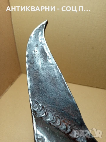 Стар Ръчно Кован Инструмент Тегло 1.300кг., снимка 11 - Антикварни и старинни предмети - 50489271