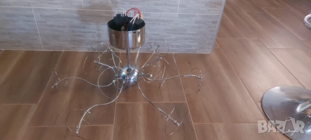 Екстенричен - екстревагантен метален иноксов полилей , снимка 7 - Полилеи - 51501964