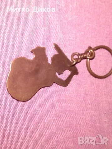  метален ключодържател с русалката на Варшава. нов, снимка 2 - Колекции - 53071123