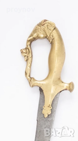 Индо-ислямски меч-Раджастан, 18-ти/19-ти век, снимка 6 - Антикварни и старинни предмети - 52159744