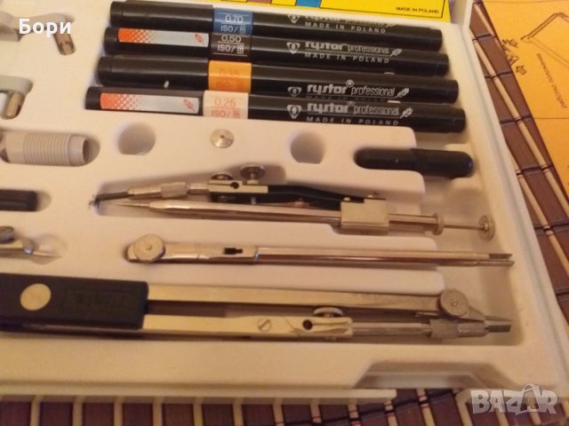 Комплект рапидографи и пергели Skala Skalorys PRECISION, снимка 8 - Ученически пособия, канцеларски материали - 30740744