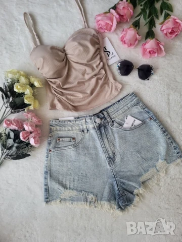 къси панталонки деним 
