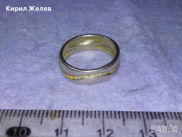 КРАСИВО ОРНАМЕНТИРАН АНГЛИЙСКИ СРЕБЪРЕН ВИНТИДЖ ПРЪСТЕН СРЕБРО 925 РЪЧНА ИЗРАБОТКА Тип ХАЛКА 40166, снимка 13 - Пръстени - 42795324