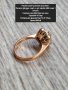 Руски СССР златен пръстен Малинка, снимка 4