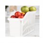 Органайзер за хладилник, бял, 30x13x17 см, снимка 1