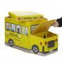 Детски автобус за игра сгъваема табуретка, снимка 3