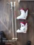 Дамски ски обувки и щеки, снимка 1 - Зимни спортове - 38051408
