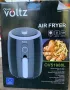 Фритюрник Air Fryer Voltz V51980L, 1000W, 2 литра, 80-200 C, Таймер, Черен, снимка 4