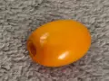 Зърно кехлибар от броеница, снимка 2