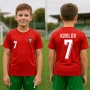 Детски, Мъжки екипи PORTUGAL / ПОРТУГАЛИЯ Ronaldo / Роналдо с ИМЕ и НОМЕР по избор!, снимка 1