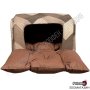 Уютна Къщичка/Легло - с Постелка - за Куче/Коте - 45см/35см/32см - Кафява разцветка - PetsWin, снимка 3