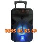 Караоке тонколона 8" KTS-1531, преносима колонка с Блутут, радио, жичен микрофон, снимка 2