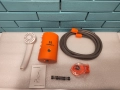 LIEBMAYA преносим къмпинг душ 12V с помпа и батерия 4400mAh, снимка 11