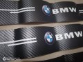 Качествени черен карбон стикер лепенка с цветно лого и надпис BMW БМВ кола автомобил джип ван пикап , снимка 4