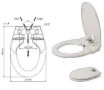Тоалетна дъска-биде, с вграден смесител, универсална, снимка 7