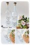 Персонализирани бутилки с послание и изображение от декоративно фолио- подарък за доктор